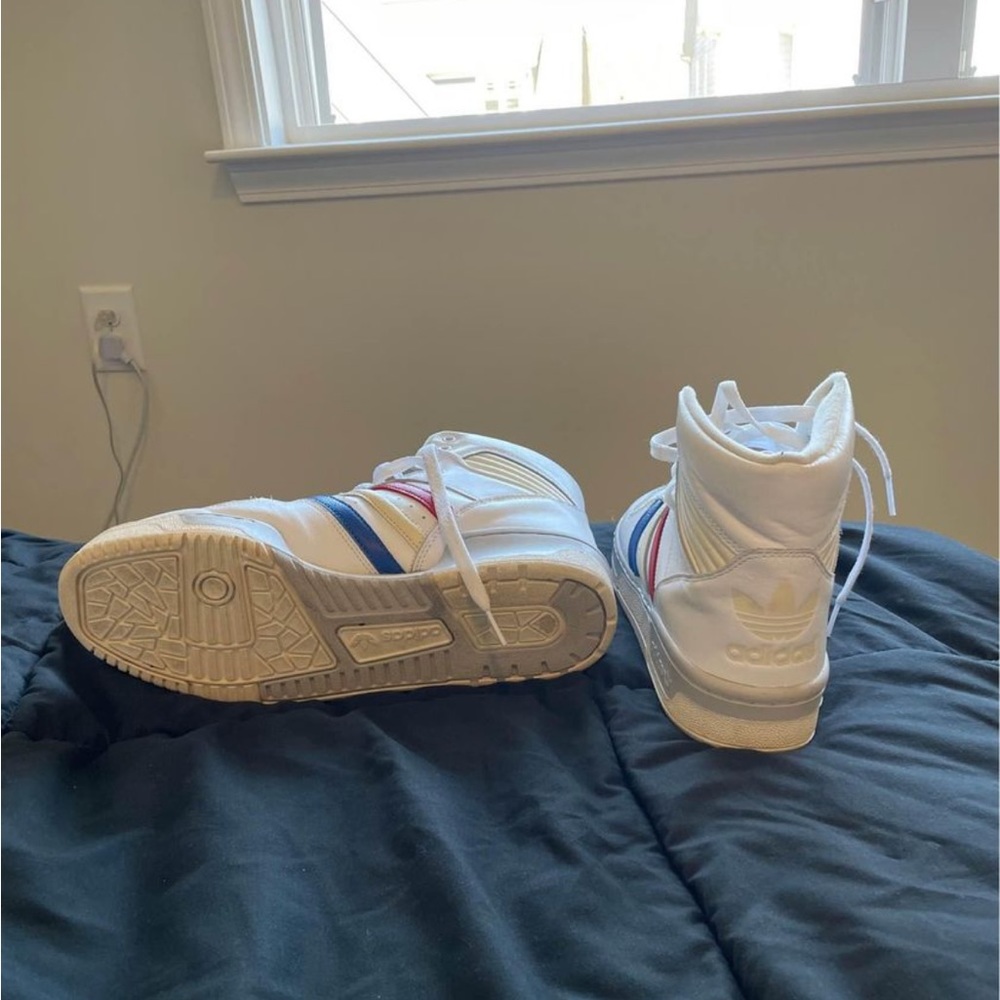 Adidas Rivalry French Tri Color high tops